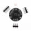 2X MT6826S High Precision High Speed Magnetic Encoder Magnetic Induction Angle Measurement Sensors Module ABZ UVW 2