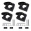 Universal Quick Installation Clamp with Installation Kit for 3-4cm Pipe Fixing Clamp 1
