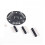 2X MT6826S High Precision High Speed Magnetic Encoder Magnetic Induction Angle Measurement Sensors Module ABZ UVW 3