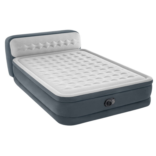 Matelas pneumatique double avec pompe, 236 x 152 cm 1