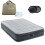 Matelas pneumatique double avec pompe intégrée, 191 x 137 cm 2