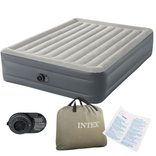 Matelas gonflable 203x152 cm avec pompe intégrée 1