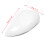 2 Pcs Left Right White Rearview Side View Mirror Replacement Cover Cap Case Shell 6