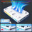 Cooling Station with Fast Controller Charger, RGB Light for  5 Slim/Pro Disc & Digital Console Vertical Stand 10
