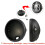 2 Set Motorcycle Accessories: 1 Set 41-43mm Headlight Brackets & 1 Pcs Headlight Base 7-Inch LED Headlight Shell Base 10