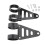 2 Set Motorcycle Accessories: 1 Set 41-43mm Headlight Brackets & 1 Pcs Headlight Base 7-Inch LED Headlight Shell Base 2