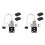2X Upgraded Bamboo Lab A1 Hotend Heating Assembly Kit for  A1, A1  3D Printer Hot End Heating Component 1