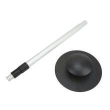 2X Boat Cover Support Pole 3 Section Telescopic 22.5in-54in Adjustable Aluminium Boat Cover Support Rod