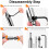 3/8 Inch Pocket Hole Drill Bit with Depth Stop Collar with 5 PCS Self Centering Hinge Tapper Core Drill Bit Set 10