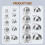 18X 9 Sizes Stainless Steel Half Round Pottery Molds,Ceramic Top Tool,Pottery Plate Tool for Making Pottery Bowls 3