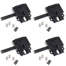 4X Fotografi Aluminiumlegering V-Monterad Batteriplatta Quick Release Plate+V-Lock Adapter för för Kamera
