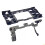 2X A0NB Game Boy Micro-Replacement Front and Rear Frame Shell, for  GBM Game Console Stand for Portable Storage 4