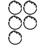 5X 277001874 Bague D'Usure Neuve pour Ensemble de Direction, Compatible avec le Poste de Pilotage pour 1
