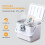 4X USB Temperature Data Logger Disposable 180 Days PDF Datalogger Waterproof Temp Recorder 7