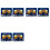 6Pcs 24G MmWave HLK-LD2410C Human Presence  Sensor Motion Detection Module 1