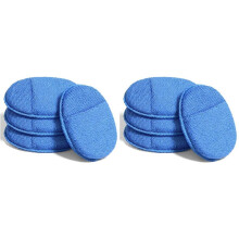 Microfiber Wax Applicator Pads for Car Detailing, Polishing, and Cleaning - 8 Pack,