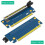 2X Placa Riser PCIE Placa Riser PCI-Express 3.0 16x, Placa Riser PCI Express 3.0 16X 90 Graus de Alta Velocidade para Servidor 2U 4