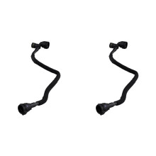 2X Car Coolant Pipe Secondary Kettle to Water Tank Exhaust Pipe 17127617366 for  B38 B48 2 Series X1 X2