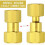 2X CGA-320 to CGA-580 Adapter, Carbon Dioxide Bottom to Argon Nitrogen Regulator Flowmeter Thread Converter 5