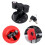 2X Pack Mount Lock, Locking Pack Mount with Backing Plate Base and 4 Keys, for Fuel Pack, Water Container, Storage Box 3