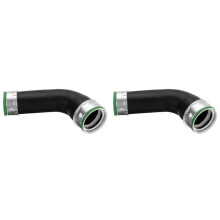 2X Turbocharged Intercooler Hose 7H0145708H 7H0145708E 7L6145790B DCW121TT for Transporter T5 1.9 TDi