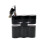 2X Pack Mount Lock, Locking Pack Mount with Backing Plate Base and 4 Keys, for Fuel Pack, Water Container, Storage Box 8