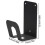 3X Universal EV Charger Cable Holder - Wall Mount Hook for Electric Vehicle Charging Stations, Black 3