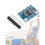 2X MB85RC256V FRAM Breakout Non-Volatile Memory IC VCC/Logic FRAM Breakout Board Module for IoT Sensor Wearable Device 6