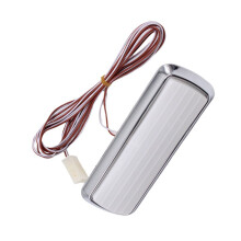 5X Pickup Truck Dome Light Lens Roof Lamp Cover Chrome Base Assy for Chevy Suburban JimmyBlazer C/K 10 20 30 1960-1972
