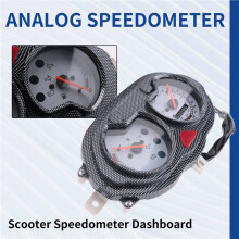 2X Analog Speedometer Dashboard Instrument for Scooter B05 B08 POPCORN HUSSAR KEEWAY RY8 FOCUS F-ACT MATRIX Yamati RX8