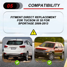5X Biltaksantenn 96210-2S600 för Tucson IX 35 för Sportage 2009-2013 Bil AM/FM-Radioantenn