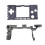 2X A0NB Game Boy Micro-Replacement Front and Rear Frame Shell, for  GBM Game Console Stand for Portable Storage 2