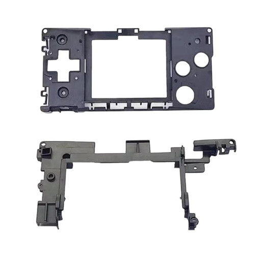 2X A0NB Game Boy Micro-Replacement Front and Rear Frame Shell, for  GBM Game Console Stand for Portable Storage 1