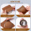 18X 9 Sizes Stainless Steel Half Round Pottery Molds,Ceramic Top Tool,Pottery Plate Tool for Making Pottery Bowls 5