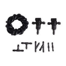 1 Paire de Buses de Lave-Glace Avant avec Tuyau et Connecteurs TYI pour MD11 2012-2016 986303X000 98630-3X900