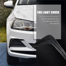 1Pair Front Bumper Fog Light Eyebrow Wind Knife for 2019-2022 Fog Lamp Eyebrows Spoiler Splitter Trim Cover