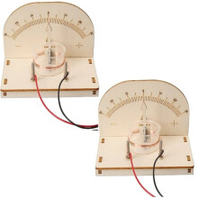 2PCS Amperemeter Modell Barnens Vetenskap Rolig Teknik Fysik Kit Utbildningsleksaker för Barn Lärande