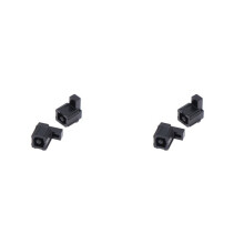 2 Pairs Lock Buckle for NS NX Replacement Repair Parts for Loose Repair Buckle Lock Black