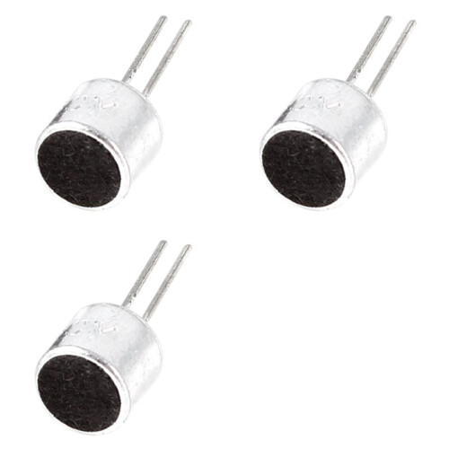 15 X Electret-Microfooncapsulemicrofoon 6050 PCB-Pincondensator 1