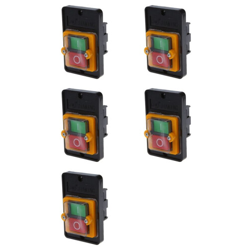 5X AC 220/380V /OFF Water Proof Push Button  -5 1