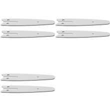 6 Pieces 4 Inch Chainsaw Guide Plate Replacement Guide Bar for 4 Inch Electric Chainsaw Parts Accessories