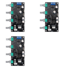3X NE5532 Amplificatore Tono Scheda Preamplificatore Treble Bass Midrange Regolazione del Volume del Controllo del Tono Preamplificatore, Versione