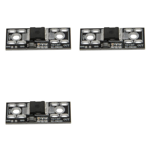 3X 9V-80V 50A High Current Perfect Diode Module Solar Anti-Reverse Charging Anti-Reverse Current Protection B