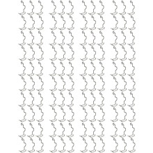 120 Pcs Sewing Machine Finger Guard, Safety Needle Finger Guard Can Prevent the User'S Hand From Being Injured