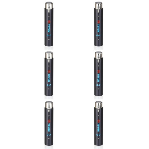 6X TEYUN Q2 Microphone Dynamic Preamplifier 28Db Gain Dynamic Mic Amplifier 48V Metal Structure Q-2 for Live 1