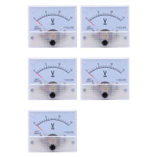 5X Pointer Type Voltmeter, 85C1 0-15V Mechanical Analog Voltage Panel Meter