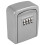 3X Key Lock Box Wall Mounted 4 Digit Combination Lock Box for House Key  Security Key Lock Box Silver 4