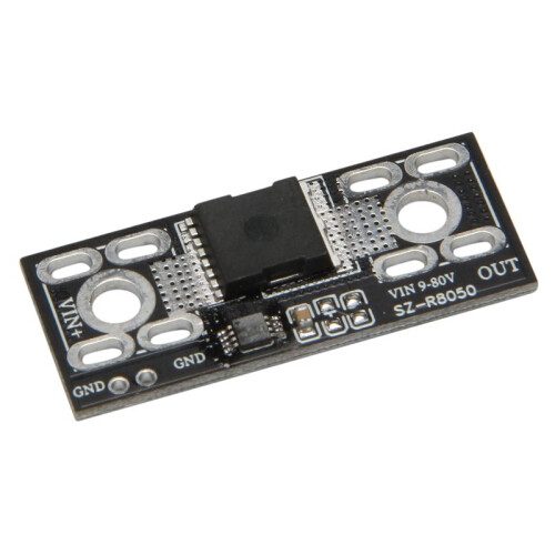3X 9V-80V 50A High Current Perfect Diode Module Solar Anti-Reverse Charging Anti-Reverse Current Protection B