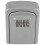 3X Key Lock Box Wall Mounted 4 Digit Combination Lock Box for House Key  Security Key Lock Box Silver 8