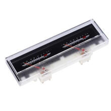 2X Doppio Puntatore VU Meter Scheda Amplificatore Audio Stereo DB Indicatore Livello Audio Audio Tester Retroilluminazione Regolabile